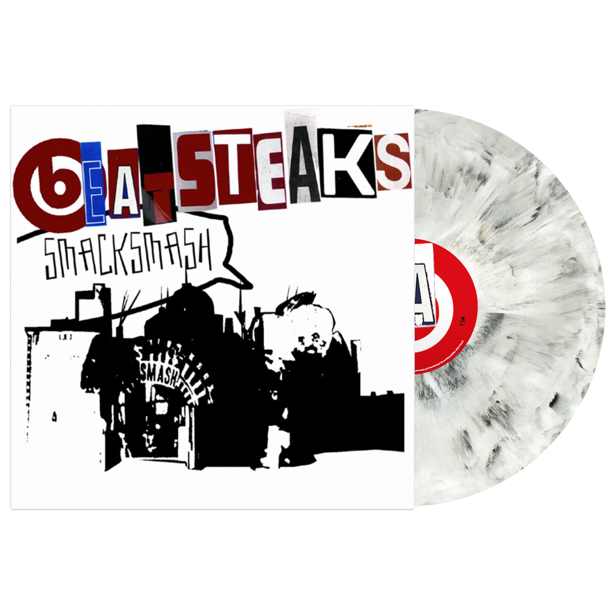 Smack/Smash | White Black Marble Vinyl