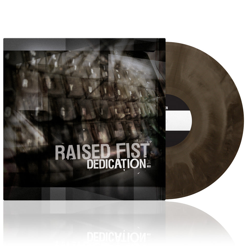 Raised Fist (Dedication) Silver & Black Vinyl