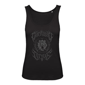 Darker Still Metal Crest | Girl Fitted Tank Top
