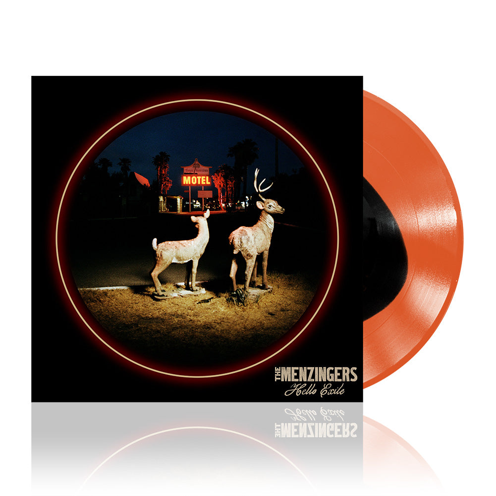 The Menzingers (Hello Exile) Orange With Black Blob Vinyl