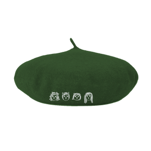 Cats! Green | Beret