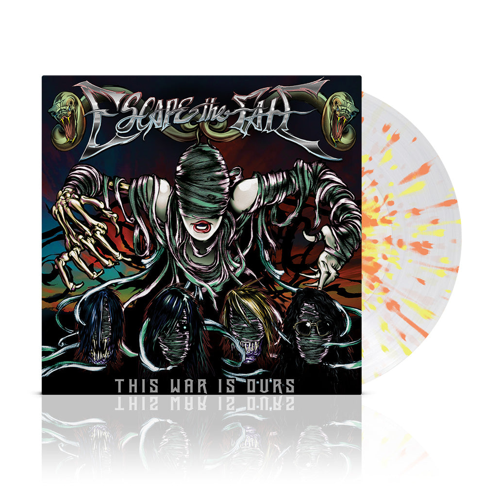 Escape The Fate (This War Is Ours) Clear w/ Orange/Yellow Splatter Vinyl