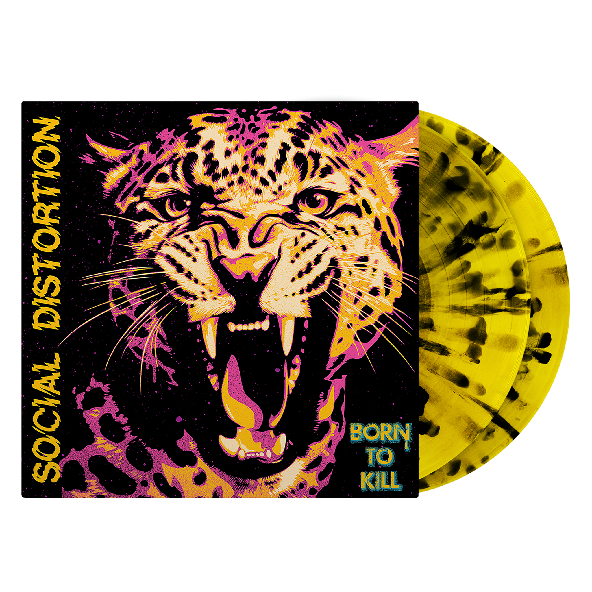 Born To Kill | 2xYellow w/Black Splatter Vinyl
